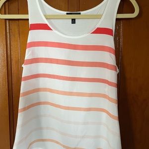 XS white and orange The Limited tank